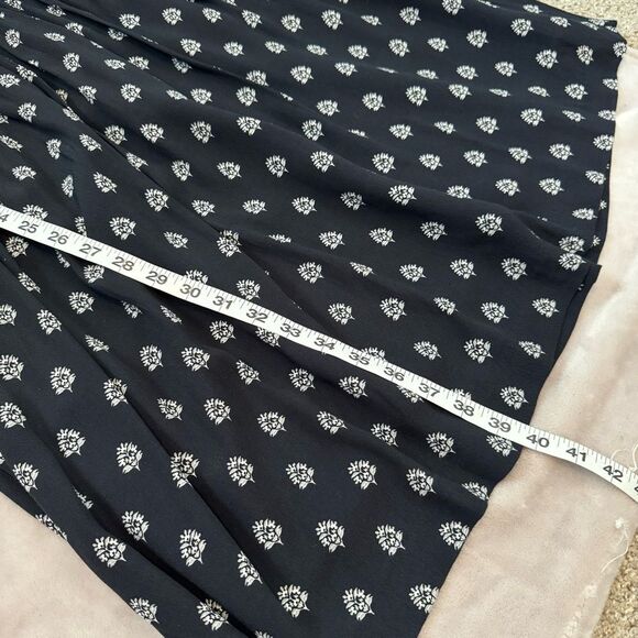 Garnet Hill Black Pocket Detail Drop Waist Shift Dress Women’s Size 8 - Picture 9 of 13